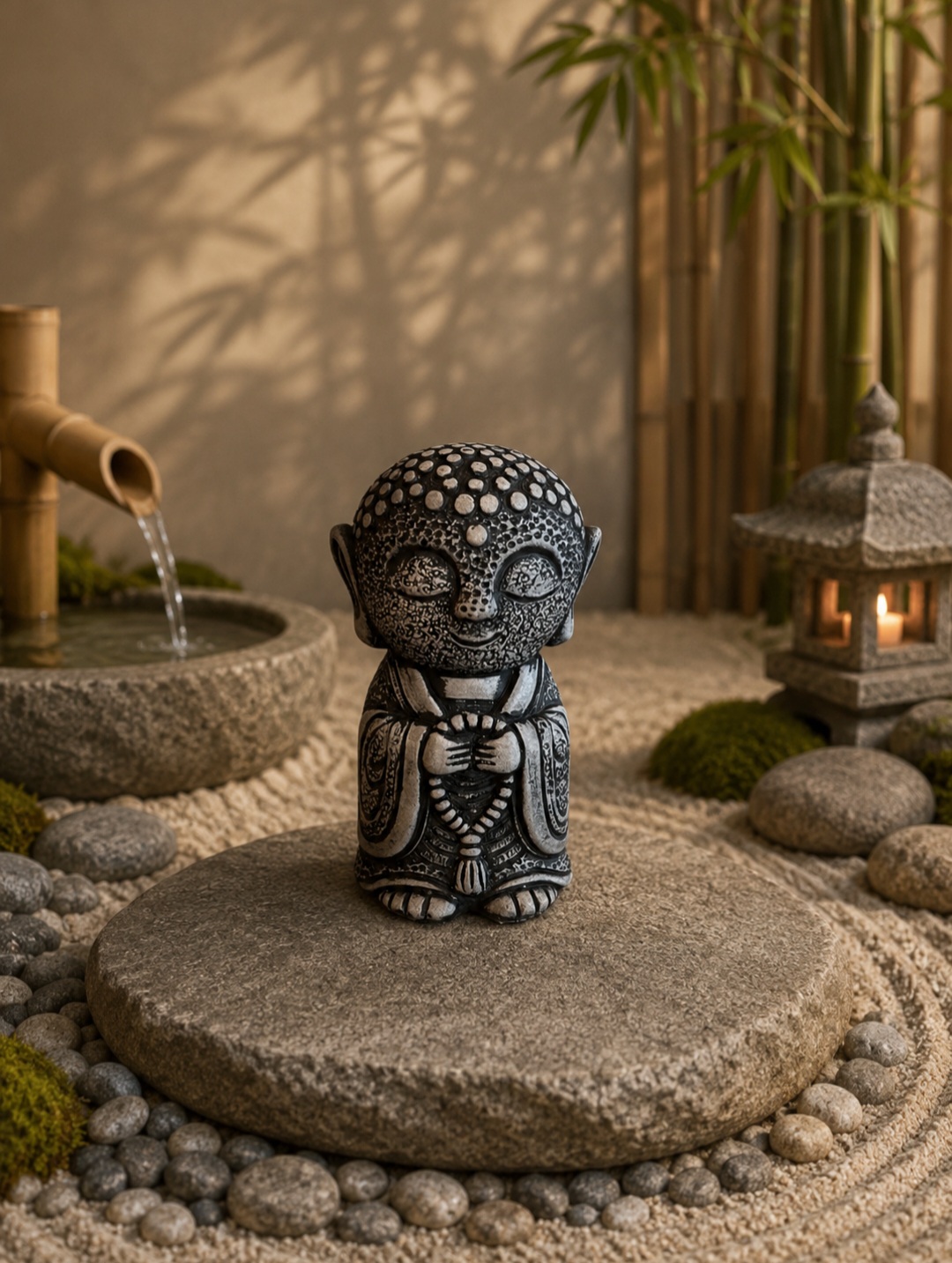 Jizo Hikari 11cm x6cm Figura Jizō Hikari